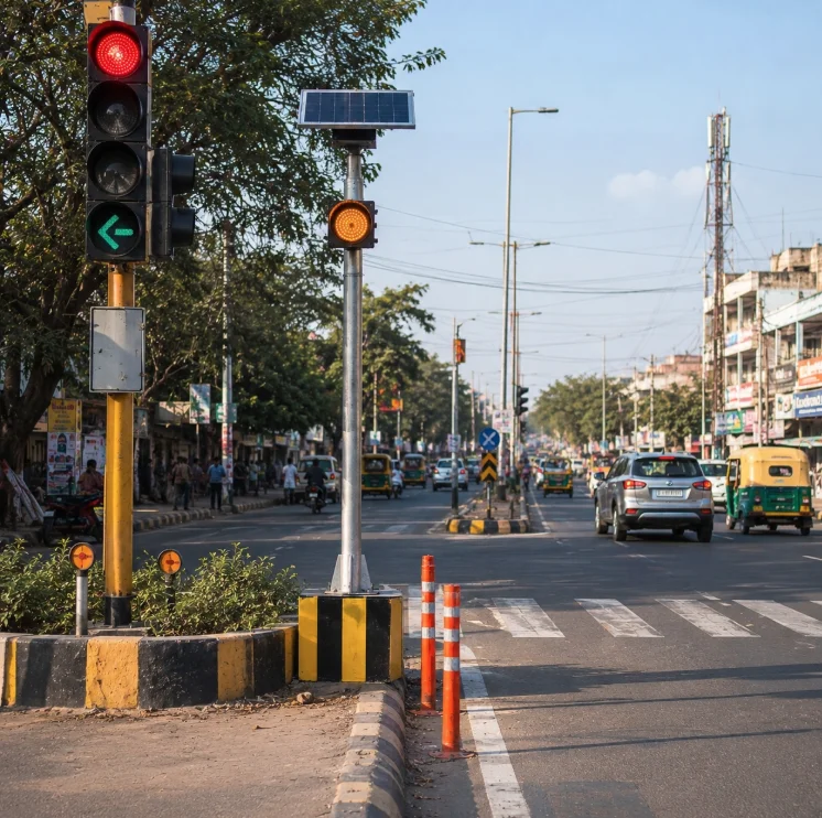 TRAFFIC LIGHTS, SOLAR BLINKERS & WARNING LIGHTS